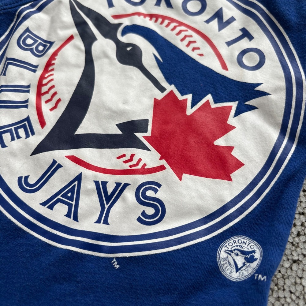 MLB Toronto Blue Jays Bodysuit Baby 3/6M Blue Logo Sporty Canada - Picture 2 of 5